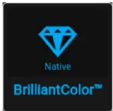 Barco F80-4K12 - So wählen Sie den BrilliantColorModus aus - 1