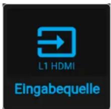 L1 HDMI Eingabequelle