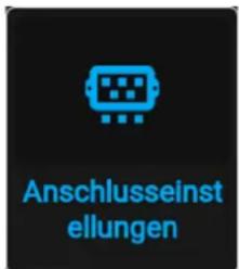 Anschlusseinstellungen