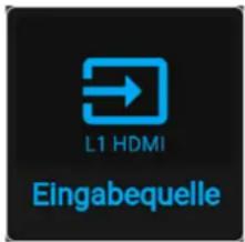 L1 HDMI Eingabequelle
