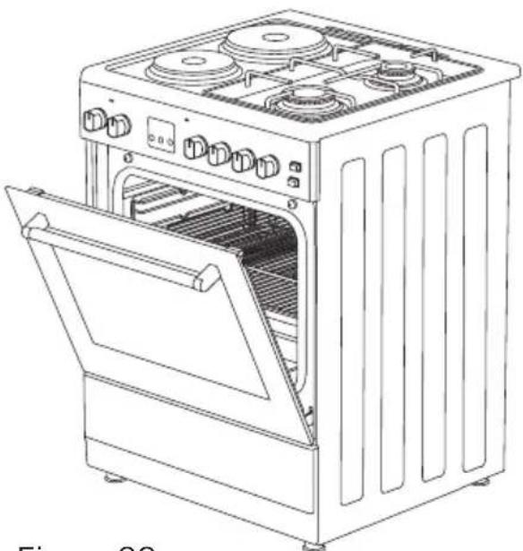 Rommer VCH 356 X FG - USAR EL PANEL DEFLECTOR DE LA PARRILLA (opcional)\* - 2
