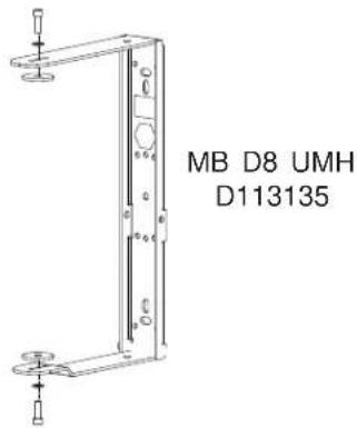 DYNACORD D 12W - Assembly instruction: - 1