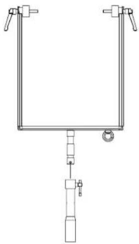 DYNACORD D 12W - PM-TV (Pole Mount TV Zapfen) - 1