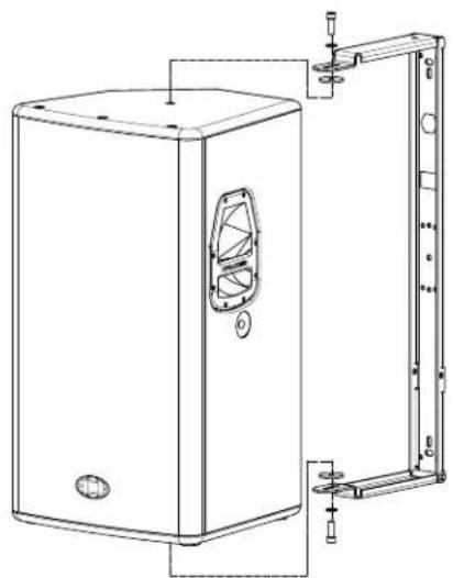 DYNACORD D 12W - Assembly instruction: - 2