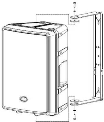 DYNACORD D 12W - Assembly instruction: - 2