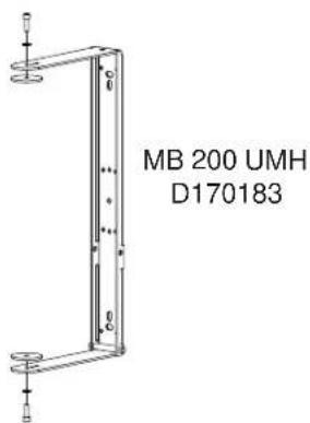 DYNACORD D 12W - Assembly instruction: - 1