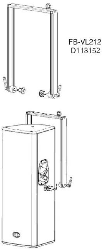 DYNACORD D 12W - Assembly instruction: - 2