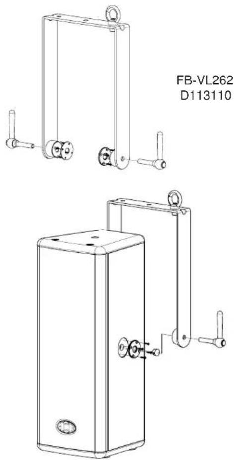 DYNACORD D 12W - Assembly instruction: - 2