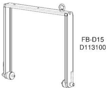 DYNACORD D 12W - Assembly instruction: - 1