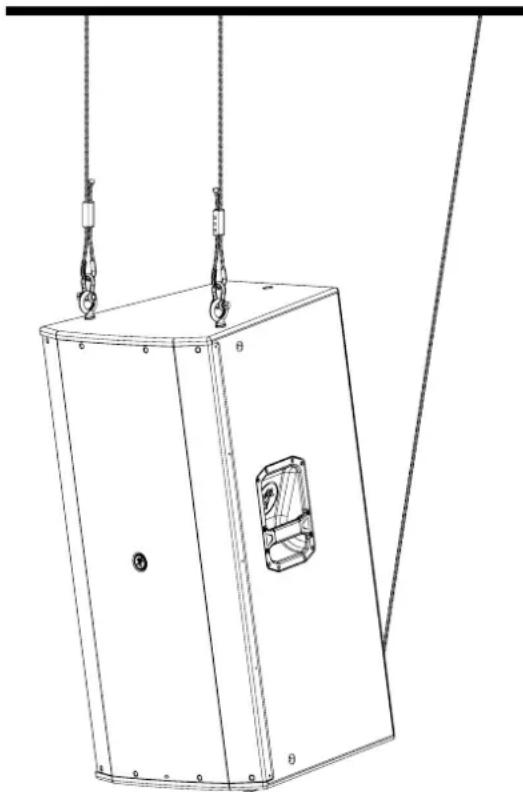 MACKIE DRM12A-P - Rigging-Hinweise - 1