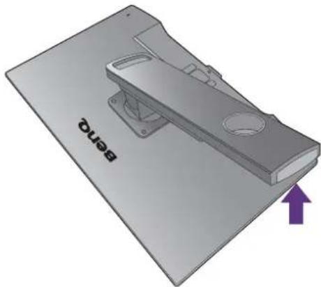 BENQ BL2480 - So bringen Sie den Monitorsockel an - 3