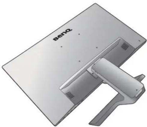 BENQ BL2480 - Vorbereiten des Monitors und der Arbeitsfläche. - 1