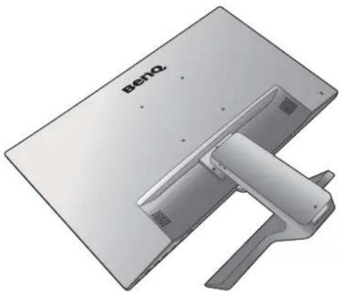 BENQ BL2480 - Entfernen Sie den Ständer des Monitors. - 2