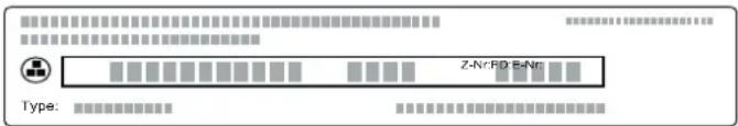 Z-Nr:FD B-Nr Type: