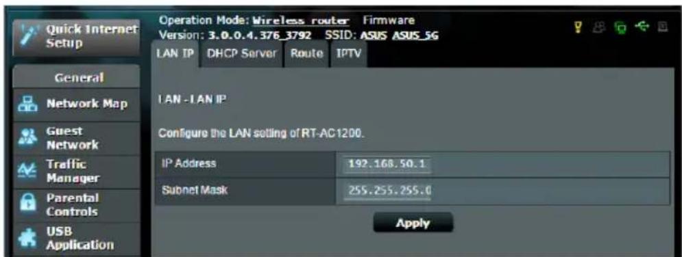 ASUS RT-AC58U V2 - LAN IP - 1
