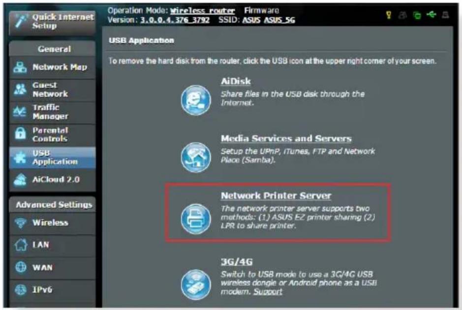 ASUS RT-AC58U V2 - ASUS EZ Printer Sharing - 1