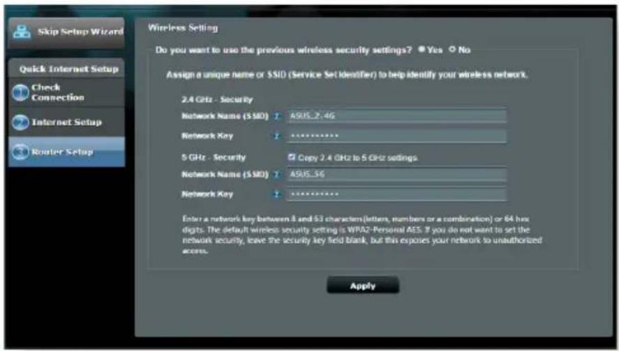 ASUS RT-AC58U V2 - So benutzen Sie QIS mit automatischer Erkennung: - 4