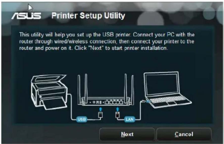 ASUS RT-AC58U V2 - So richten Sie die EZ-Druckerfreigabe ein: - 3