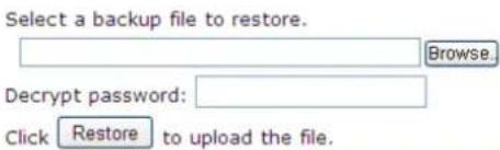 Draytek VigorLTE 200n - IV-3-3 Certificate Backup - 2