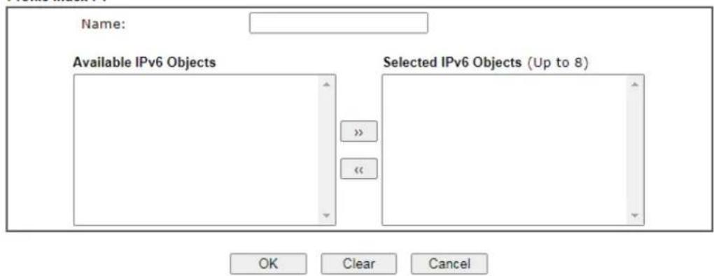 Draytek VigorLTE 200n - VII-1-4 IPv6 Group - 1