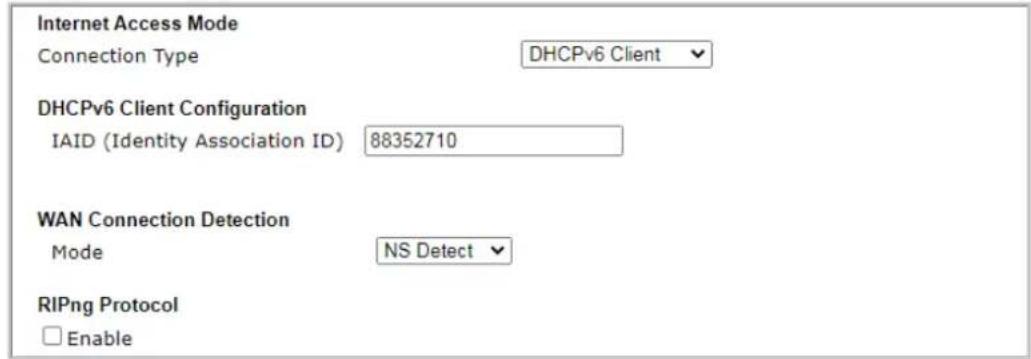 Draytek VigorLTE 200n - WAN 2 - 1