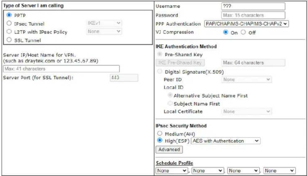 Draytek VigorLTE 200n - IV-1-10 LAN to LAN - 5