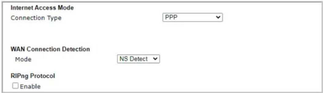 Draytek VigorLTE 200n - II-2-2-6 Details Page for IPv6 – PPP - 1