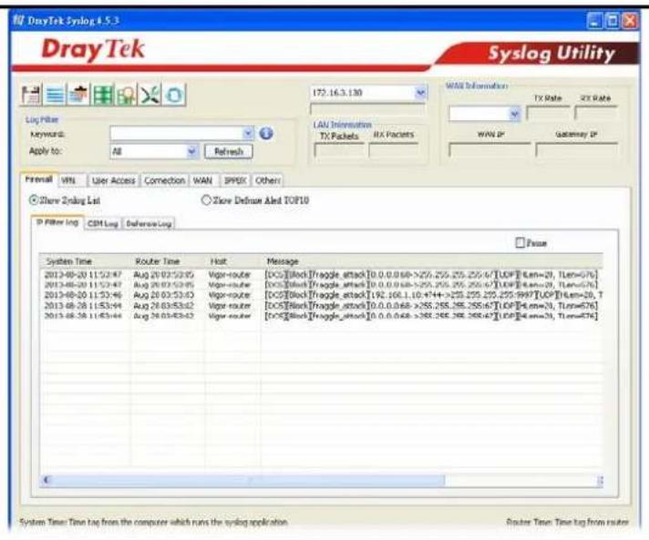 Draytek VigorLTE 200n - V-1-3-1 DoS Defense - 3