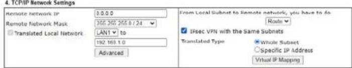 Draytek VigorLTE 200n - TCP/IP Network Settings - 4