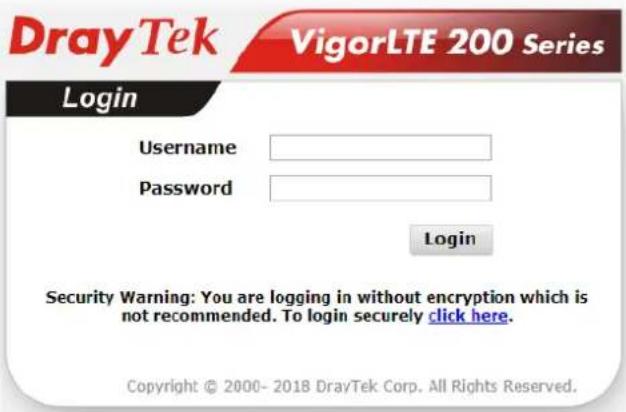 Draytek VigorLTE 200n - Note: - 4