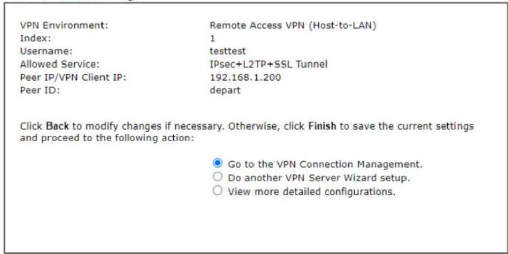 Draytek VigorLTE 200n - VPN Authentication Setting - 3