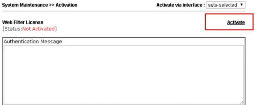 Draytek VigorLTE 200n - Create an Account via Vigor Router - 3