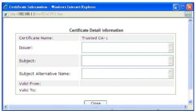 Draytek VigorLTE 200n - Import X509 Trusted CA Certificate - 2