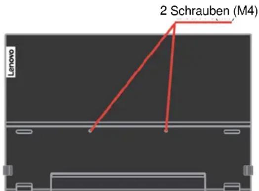 2 Schrauben (M4) Lenovo