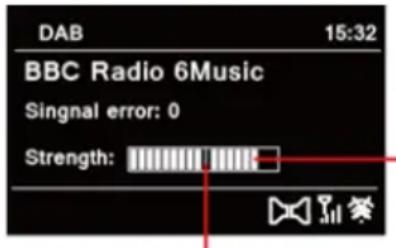 DAB 15:32 BBC Radio 6Music Singnal error: 0 Strength: