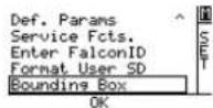 INTEL Falcon 8+ - Status Display Menu Structure - 34