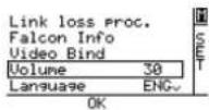 INTEL Falcon 8+ - Status Display Menu Structure - 28