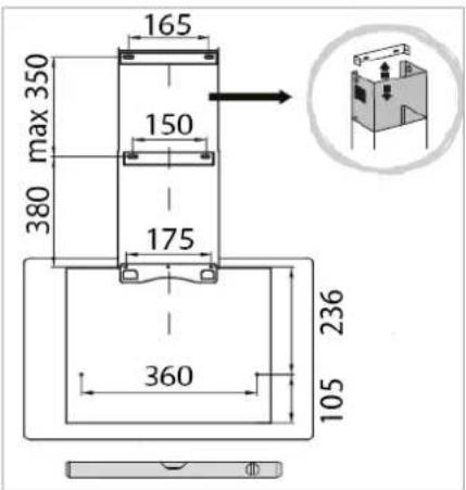 165 max 350 150 380 175 360 236 105