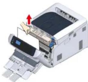 OKI C834dnw - Fehlercode "390", "637" - 3
