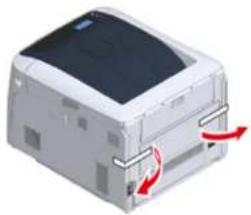 OKI C834dnw - Duplexeinheit installieren (nur C824n, C834nw) - 3