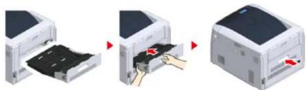 OKI C834dnw - Duplexeinheit installieren (nur C824n, C834nw) - 5