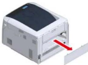 OKI C824n - Duplexeinheit installieren (nur C824n, C834nw) - 4