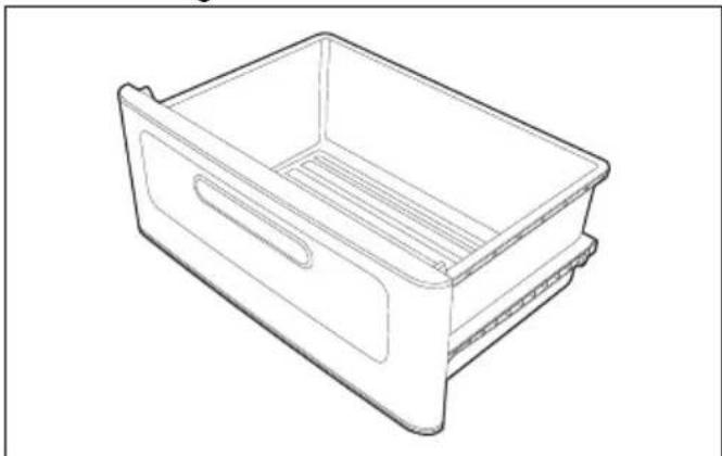 SMEG FAB28RRD5UK - Fruit and vegetable drawer - 1