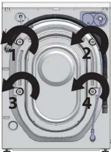 SanGiorgio F510L - PHASE 1: REMOVAL OF FIXING SCREWS - 1