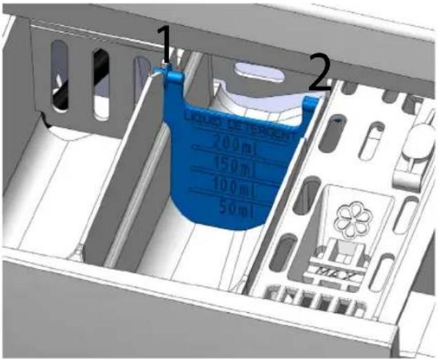 SanGiorgio F510L - LIQUID DETERGENT BULKHEAD INSERT - 1