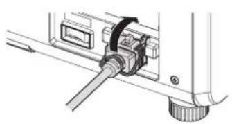 PANASONIC PT-RZ120BE - For India (when using the power cord with the lock button) - 1