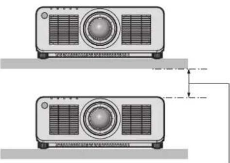 PANASONIC PT-RZ120BE - ■Cautions when setting up the projector - 5
