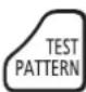 PANASONIC PT-RZ120BE - Displaying internal test pattern - 1
