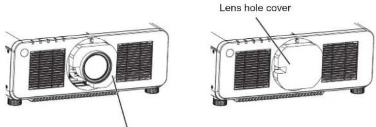 PANASONIC PT-RZ120BE - Cautions when transporting - 1