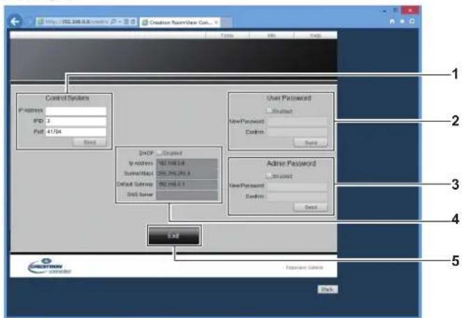 PANASONIC PT-DW750BE - [Tools] page - 1